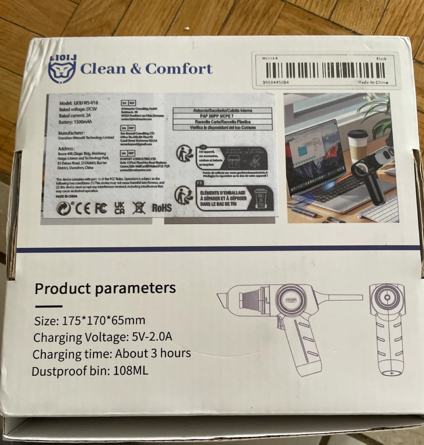 Mini vacuum cleaner image indicator(2)