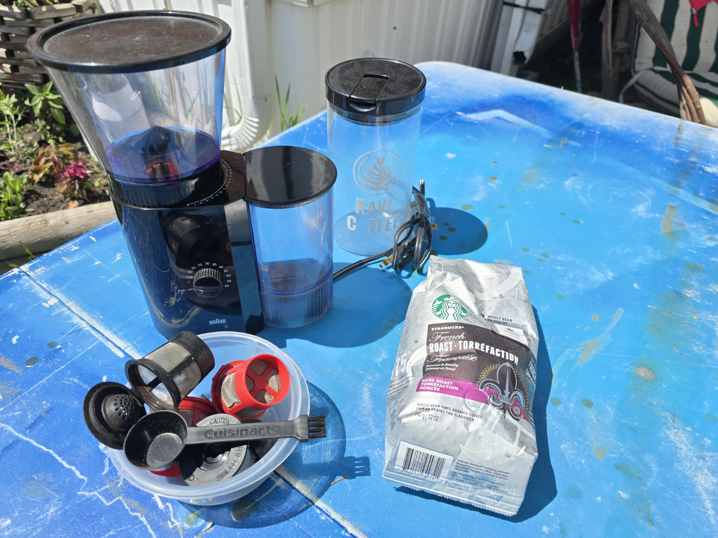 Coffee Grinder and Accessories Bundle
