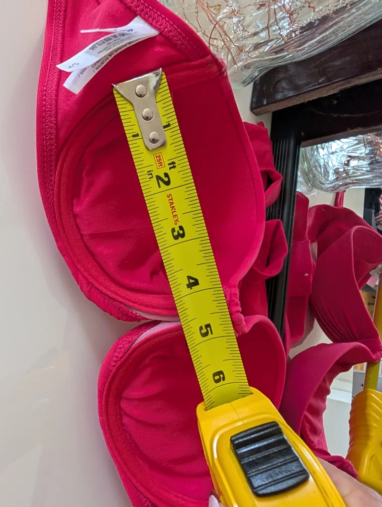 La Vie en Rose Aqua  Pink Bikini Top 💓 image indicator(8)