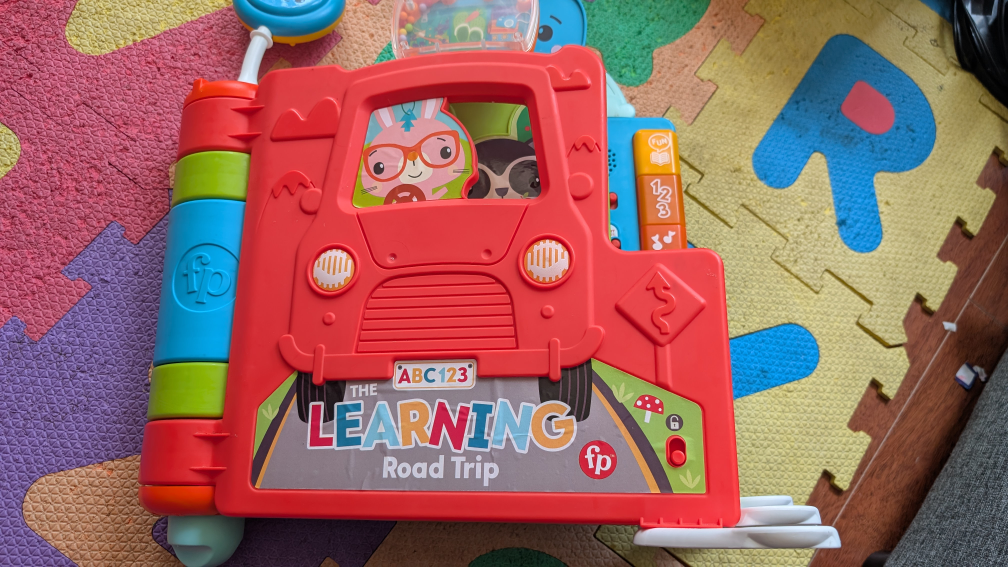 Fisher- Price Sit-to-Stand Giant Activity Book - photo 2