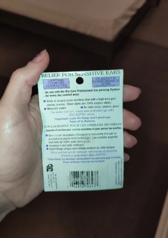 New Bio-Care Comfort Studs Earrings image indicator(3)