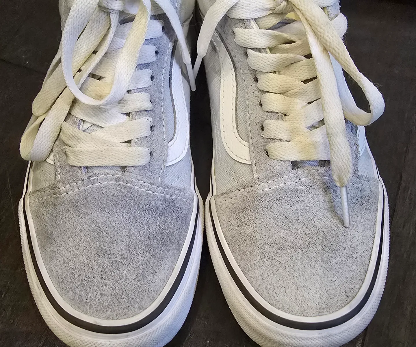 Vans Old Skool Shoe in Halogen Blue - Size 3.5 Youth  / 5 Womens image indicator(3)