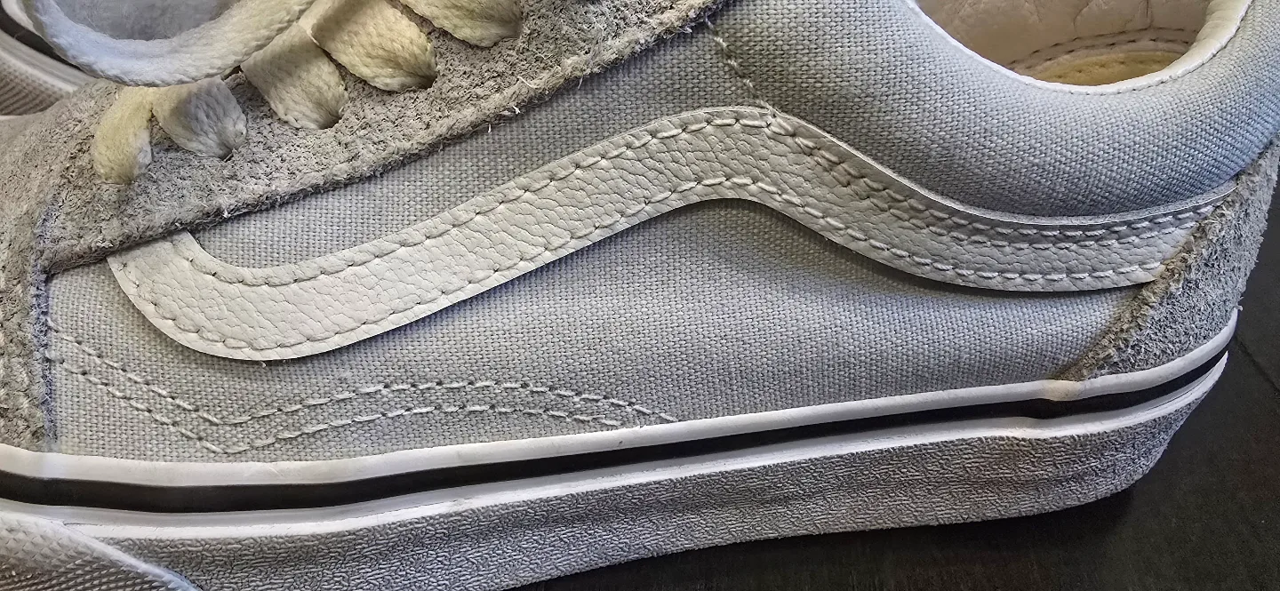 Vans Old Skool Shoe in Halogen Blue - Size 3.5 Youth  / 5 Womens image indicator(5)