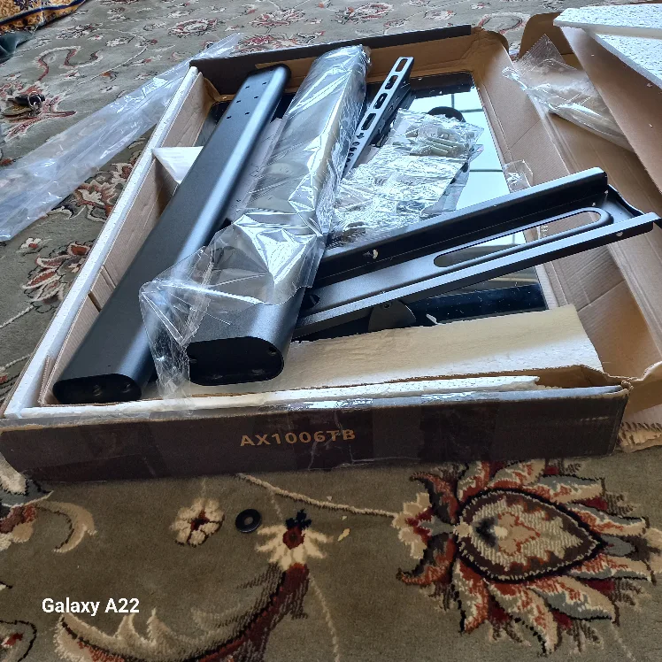 TV Stand, Black, New in Box image indicator(3)