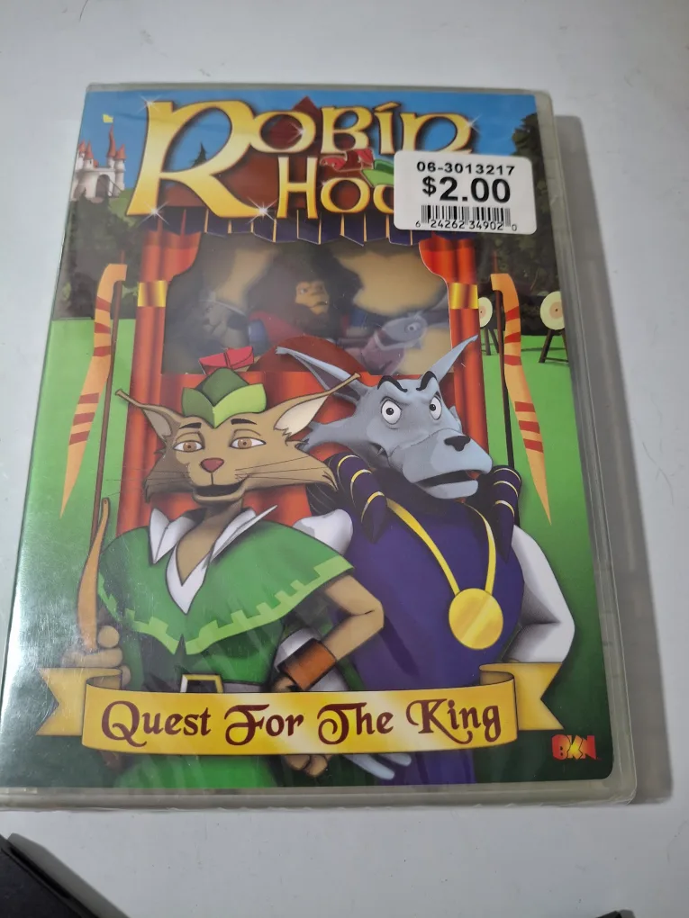 Robin Hood: Quest For The King DVD #freecycle thumbnail