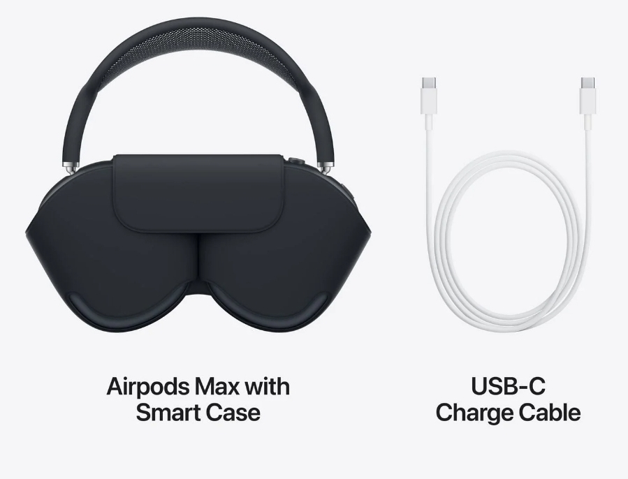 AirPods Max Headphones and smart case