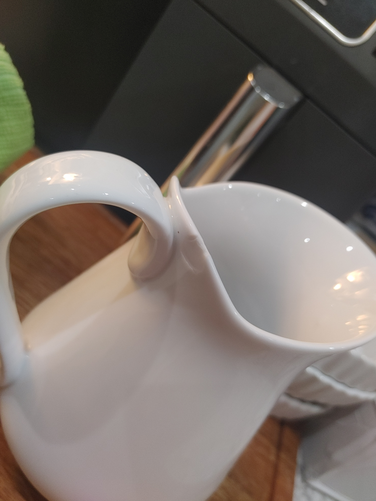 White Ceramic Pitcher - photo 2