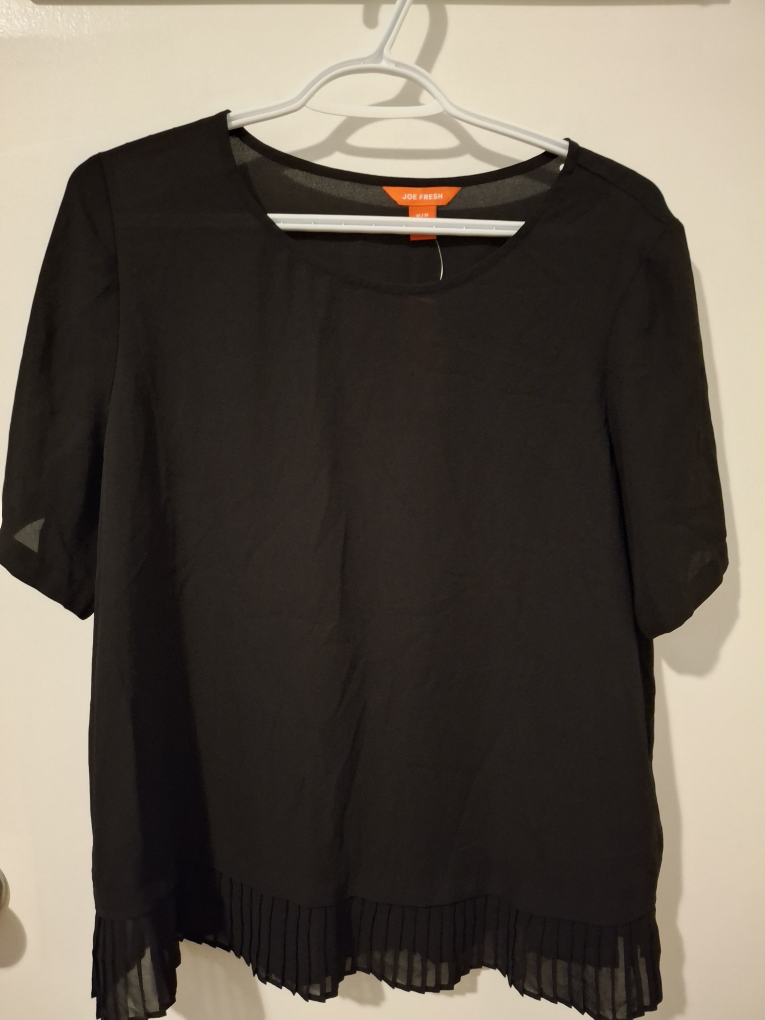 Joe Fresh Black Blouse - Size M