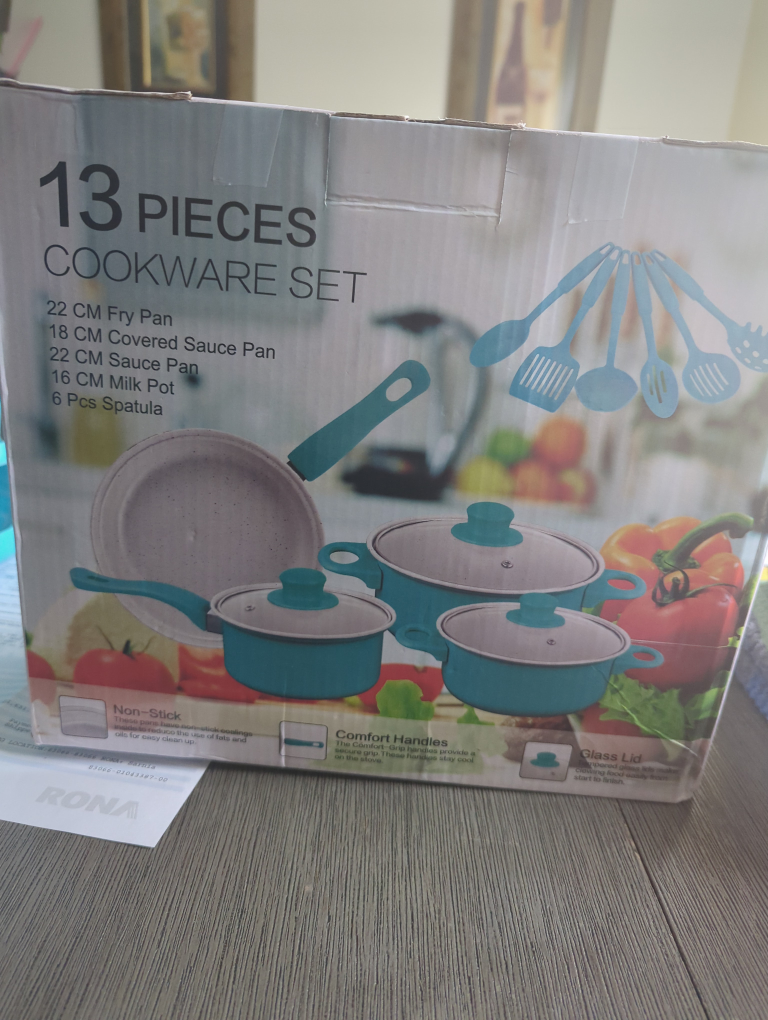 13 Pieces Cookware Set