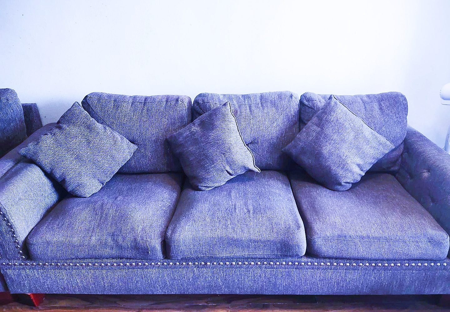 Comfortable Light Grey Sofa