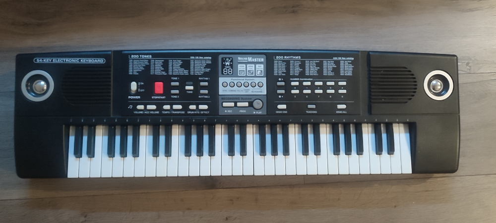 Sound Master 54 Key Electronic Keyboard