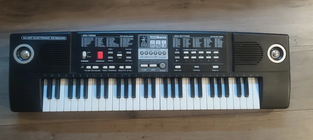 Sound Master 54 Key Electronic Keyboard thumbnail