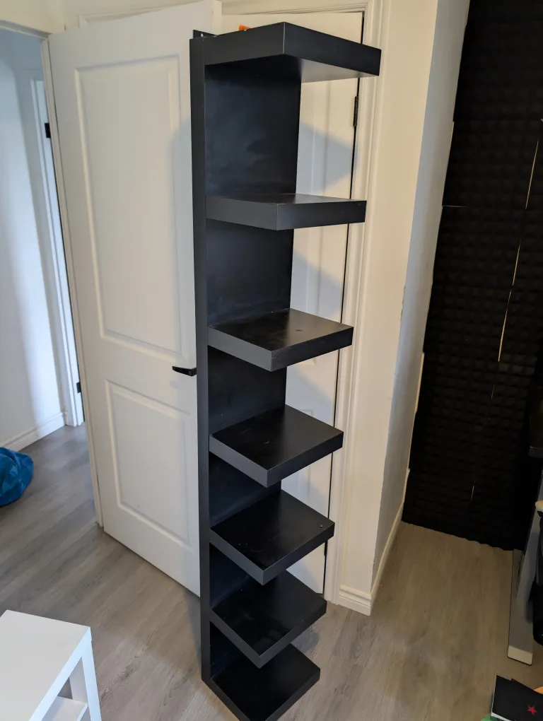 Tall Black Bookshelf image indicator(2)