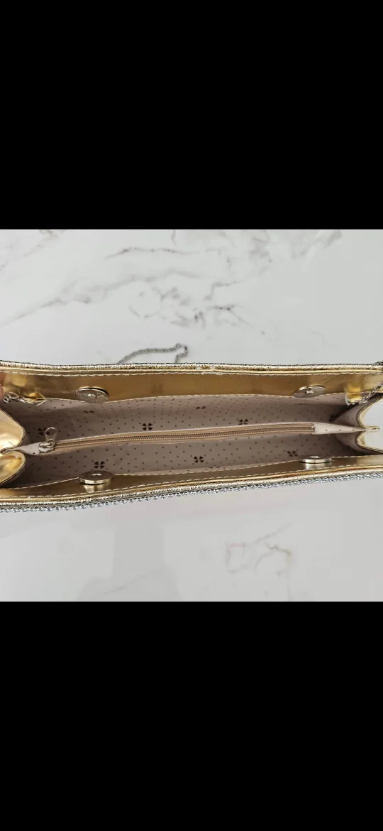 Silver Evening Small Clutch Purse image indicator(5)