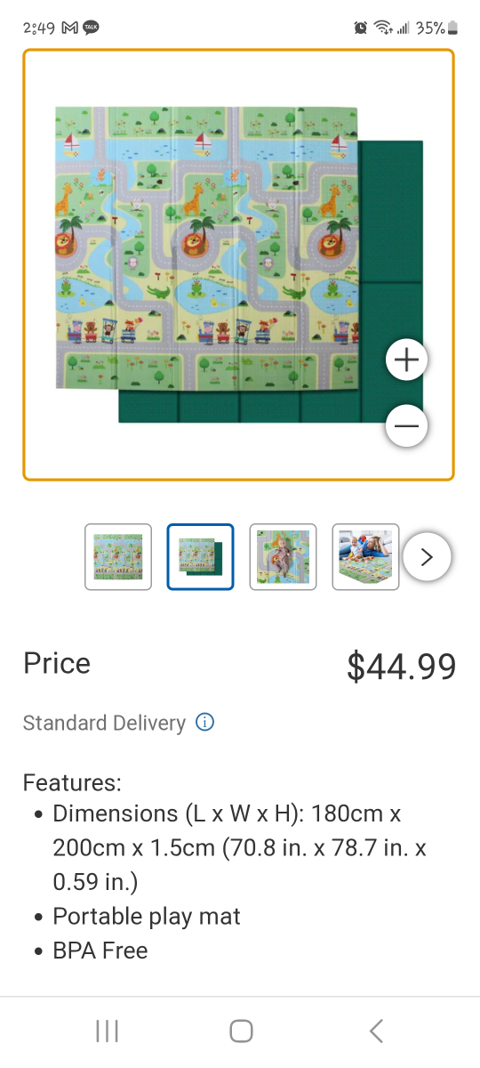 TWO Eckhert Kids Portable Play Mats - photo 3