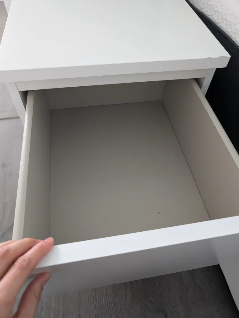 Two Units MALM Nightstand, 2 drawers image indicator(2)