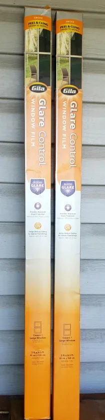 Gila Glare Control Window Film - 2 rolls (3 ft x 6.5 ft) thumbnail