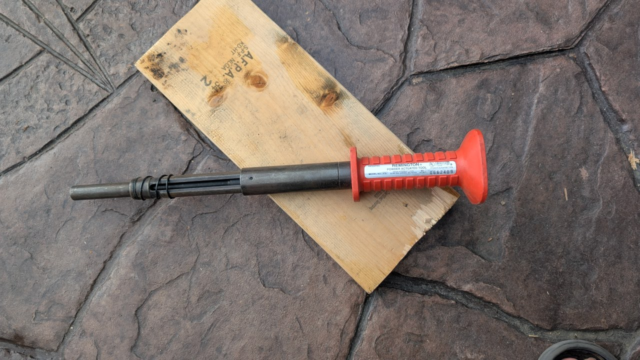 Remington Powder Actuated Tool Model 476