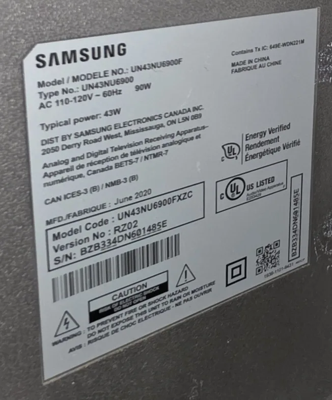 Samsung TV image indicator(4)