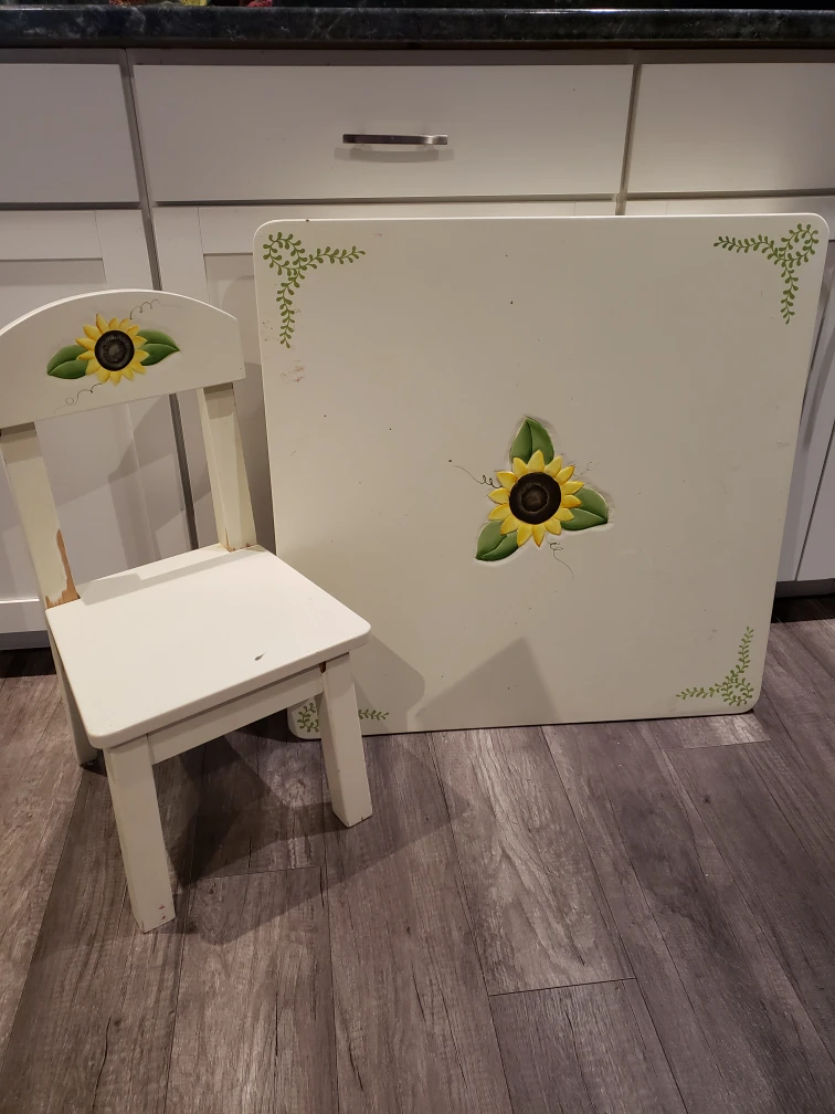 Kids Craft Table and Chair Set