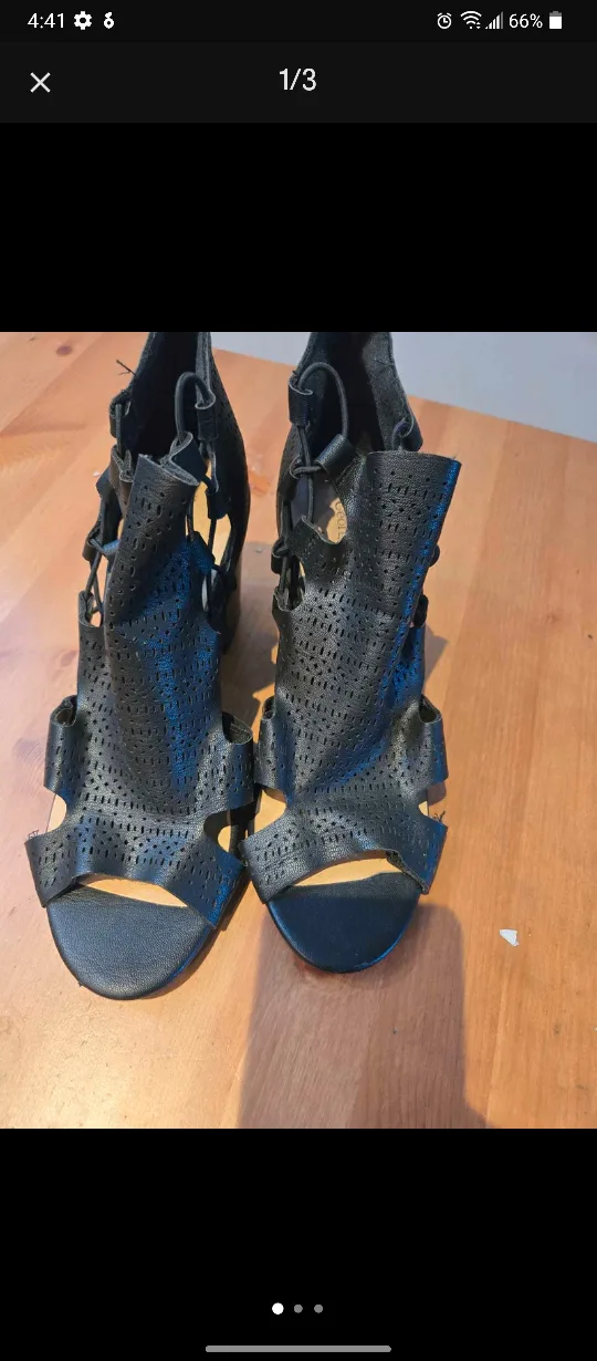 Black Heeled Sandals thumbnail