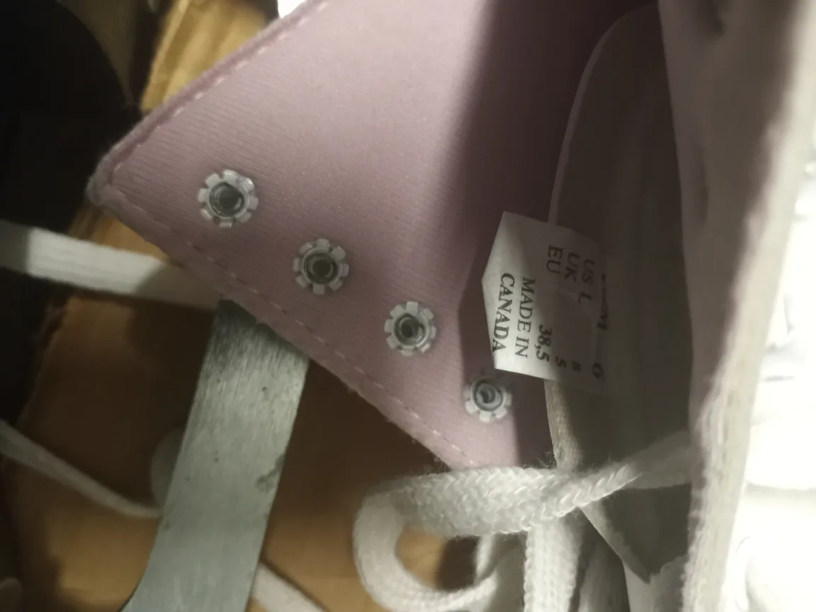 Lange Classic White Ice Skates - Size US 6 image indicator(3)