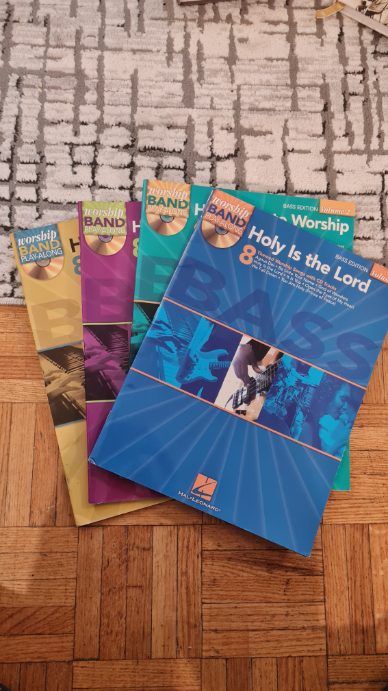 Worship Band Play-Along Music Books