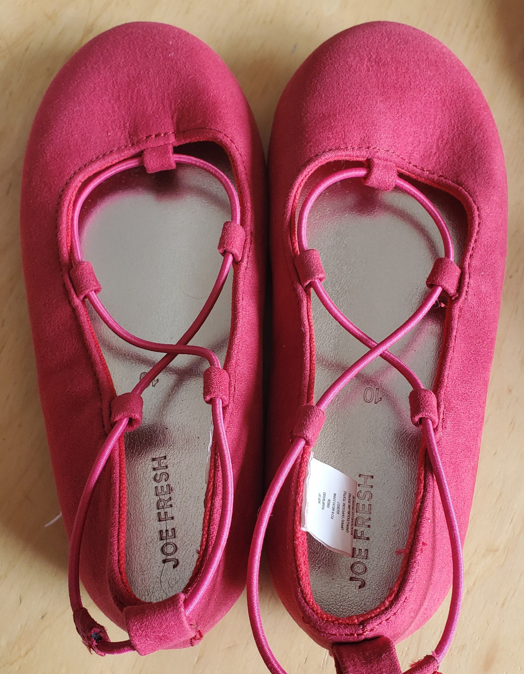 Joe Fresh Pink Ballet Flats