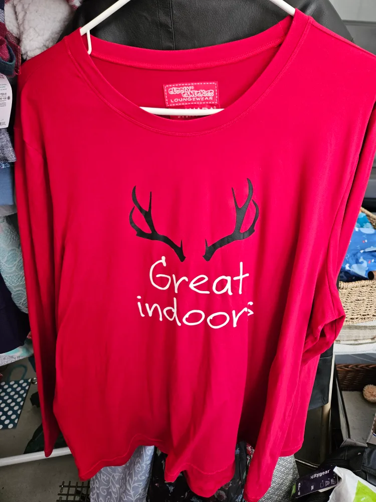 🎄 in July Cuddly Canuckies Loungewear Red XL/TG thumbnail