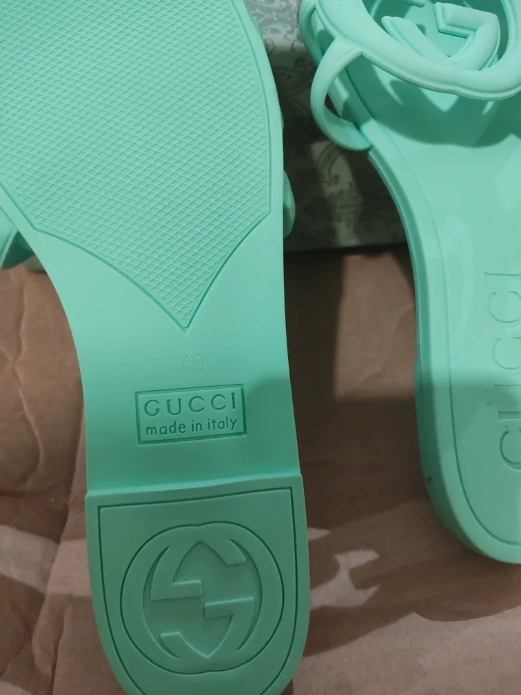 Gucci Green Sandals image indicator(3)