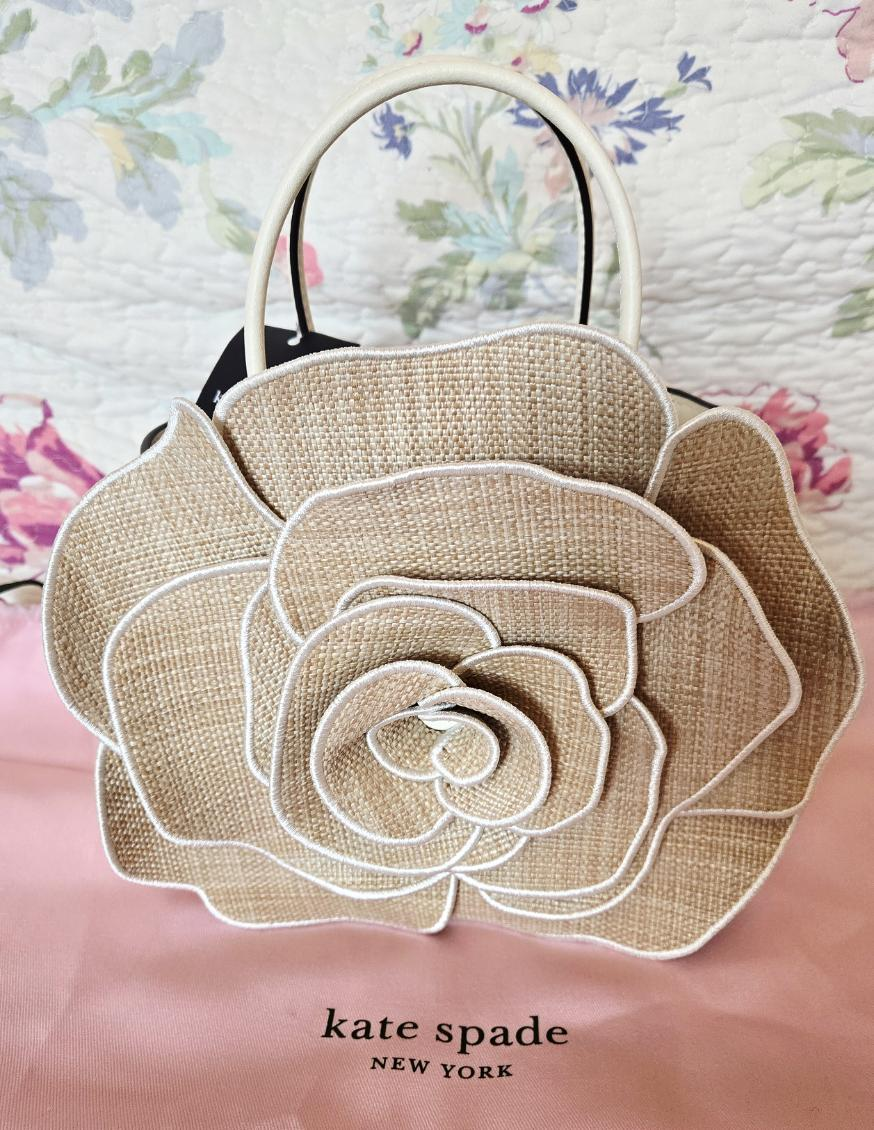 Kate Spade 3D Rose Satchel Handbag - photo 2