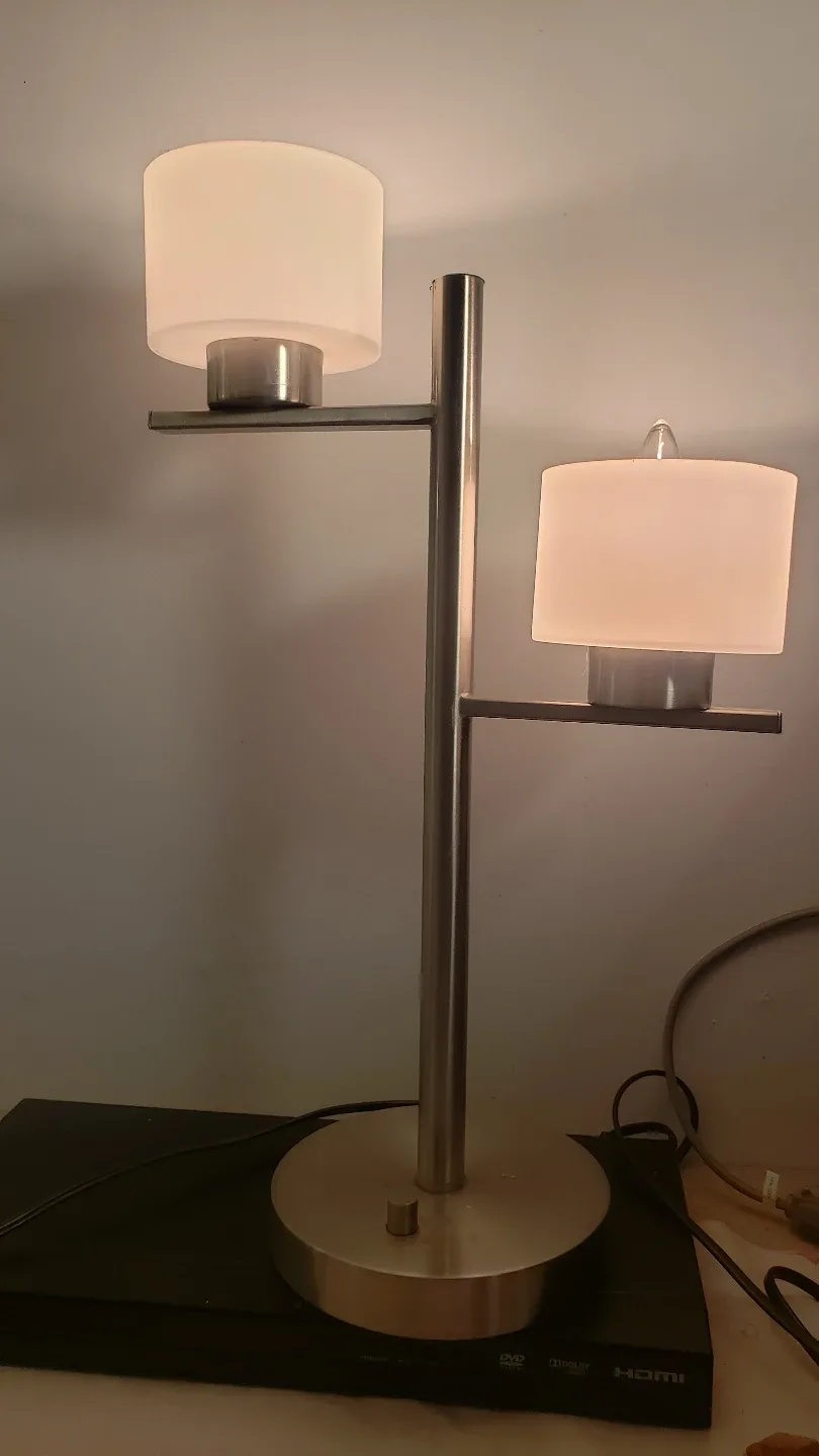Table Lamp with Two Shades image indicator(2)