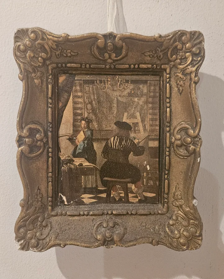 Vintage Framed Painting thumbnail