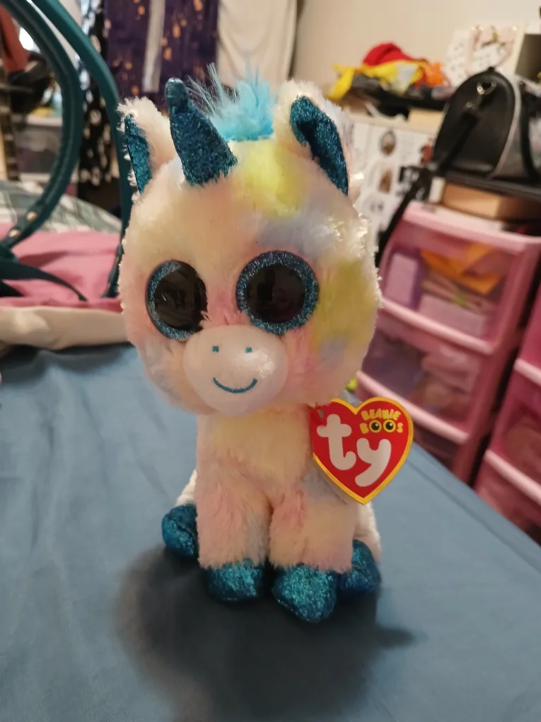 Ty Beanie Boos Blitz Unicorn Plush thumbnail