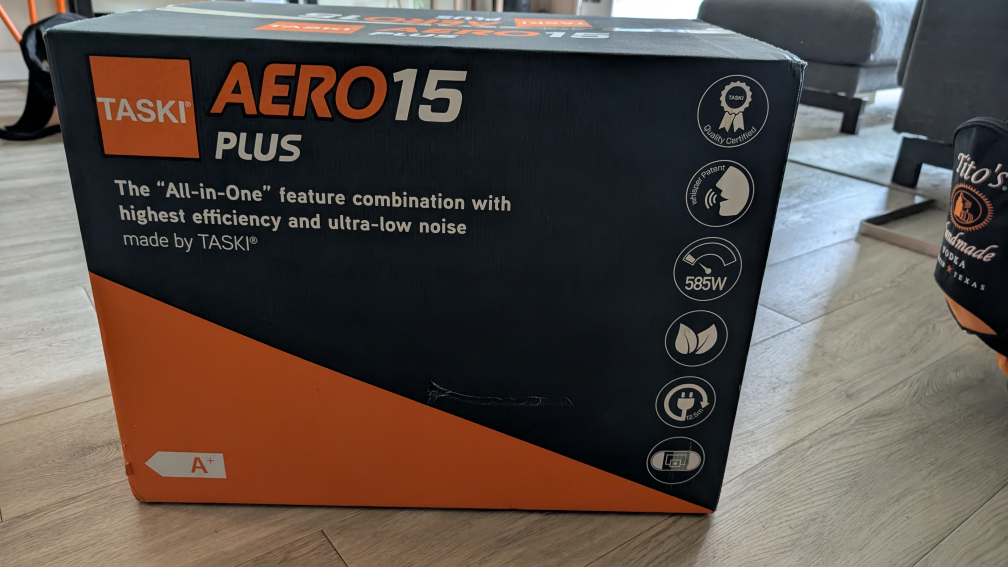 TASKI AERO 15 PLUS Canister Vacuum - New in Box
