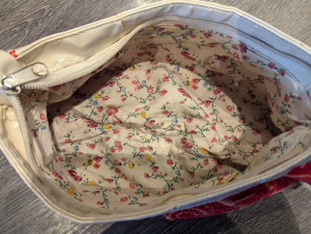 Vintage Anna Sui Floral Print Shoulder Bag image indicator(3)