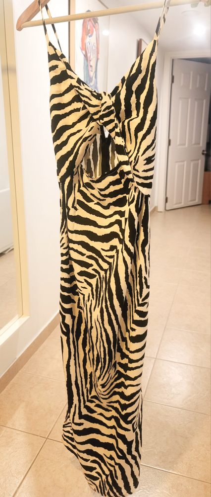 Zebra Print Dress