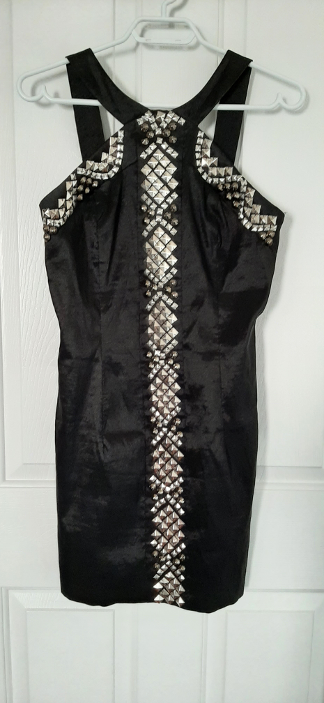 Jessica McClintock Black Dress - Size 10 - photo 4