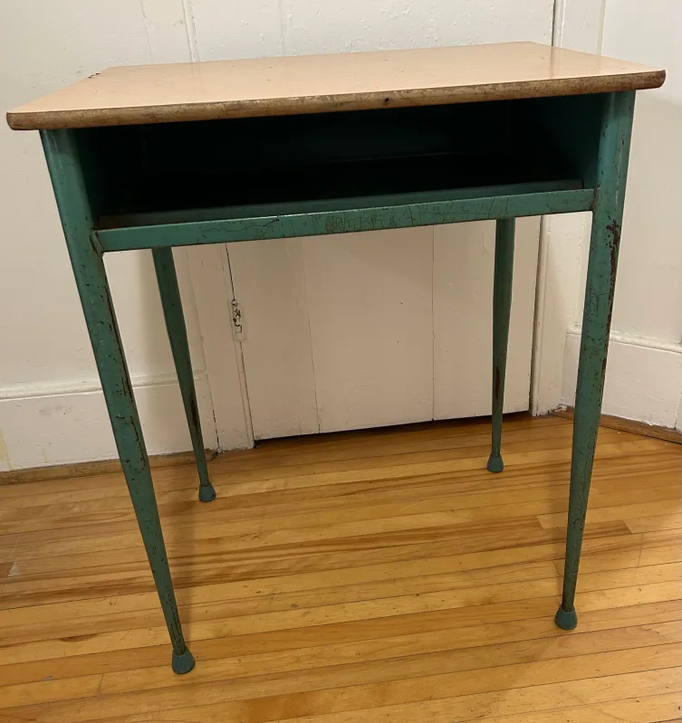 Vintage metal desk image indicator(3)