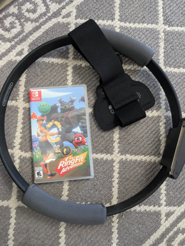 Ring Fit Adventure Game Set for Nintendo Switch thumbnail