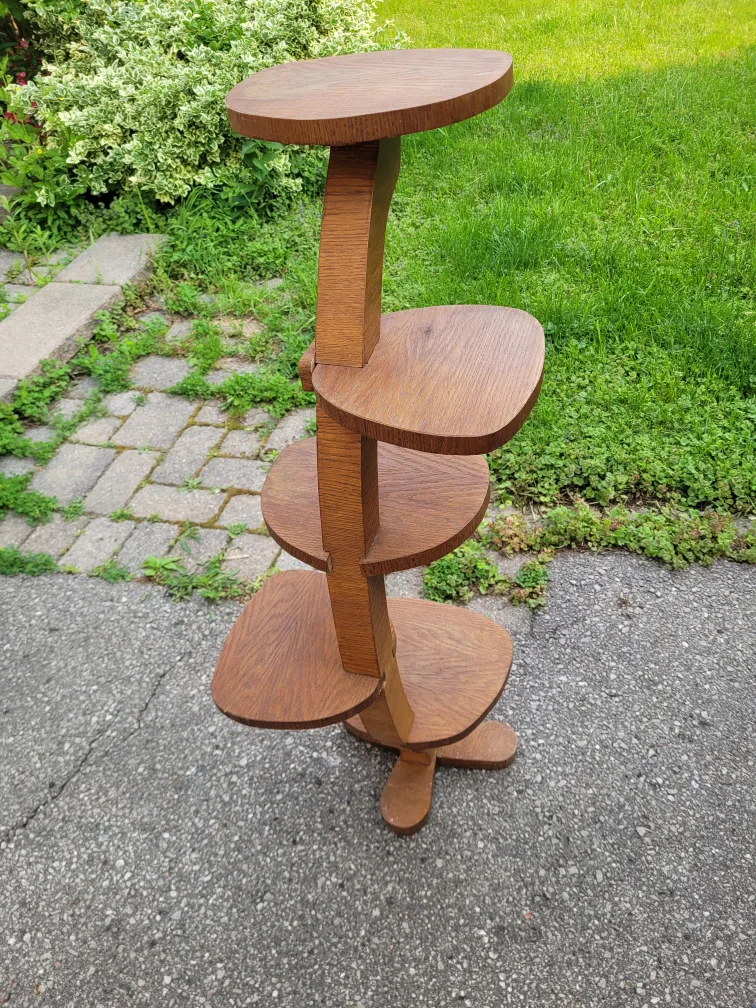 Wooden Plant Stand - 43 inches tall 🇨🇦**Offers Accepted image indicator(2)