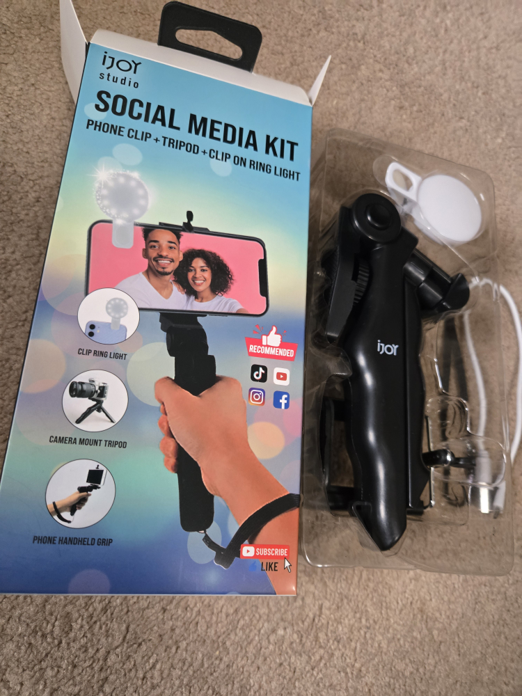 new mini Selfie Stick mini led light