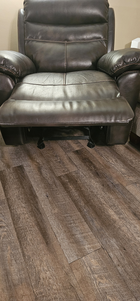 Brown Leather Recliner