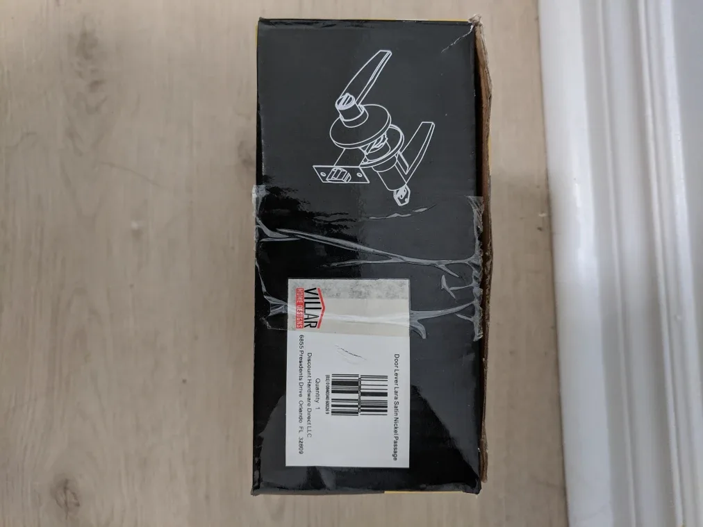 Villar Home Designs Door Lever Lock - New in Box! image indicator(3)