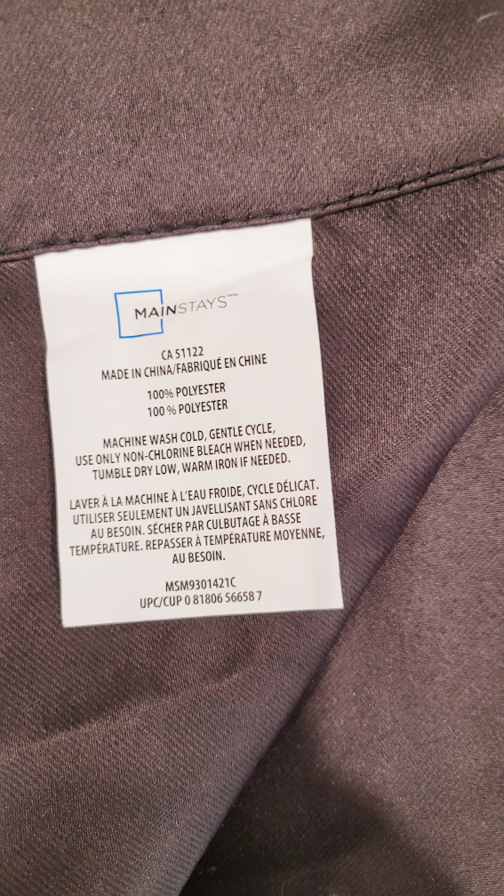 Mainstays Blackout Curtain Panels - photo 3