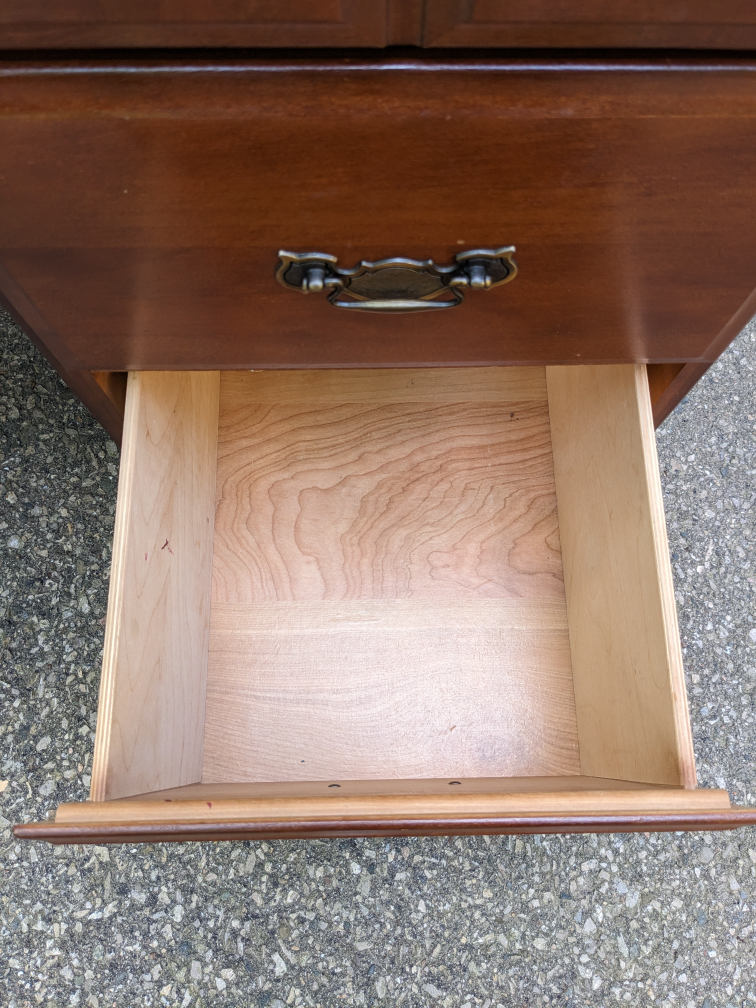 Vintage Solid Wood Desk With 7 Drawers - photo 4