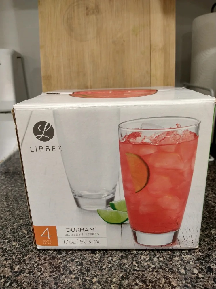 NEW Libbey Durham Glasses - Set of 4 thumbnail