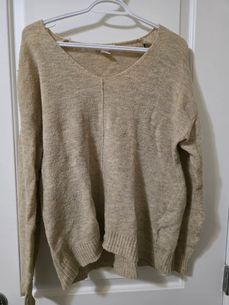 Tan Sweater - H &M thumbnail