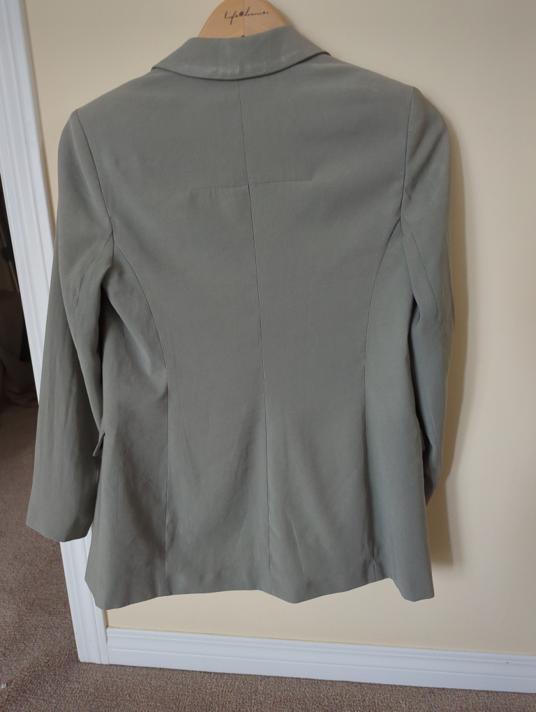 Topshop Olive Green Blazer - Size US 4 - photo 2