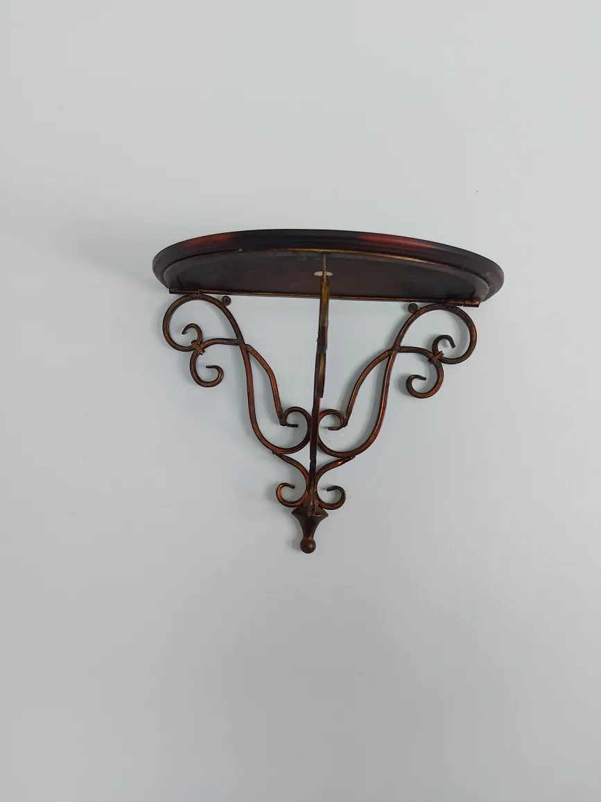 Wrought Iron Wall Shelf thumbnail